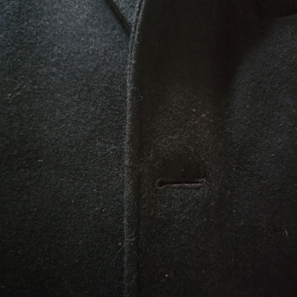 Banana Republic Men's Black Coat Size L - Picture 8 of 9